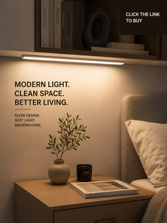 Wireless Motion Sensor LED Light – Smart, Energy-Saving Under-Cabinet & Closet Lighting