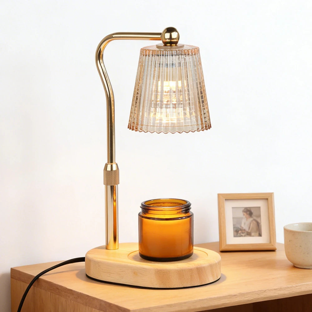 Stripe Candle Warmer Lamp