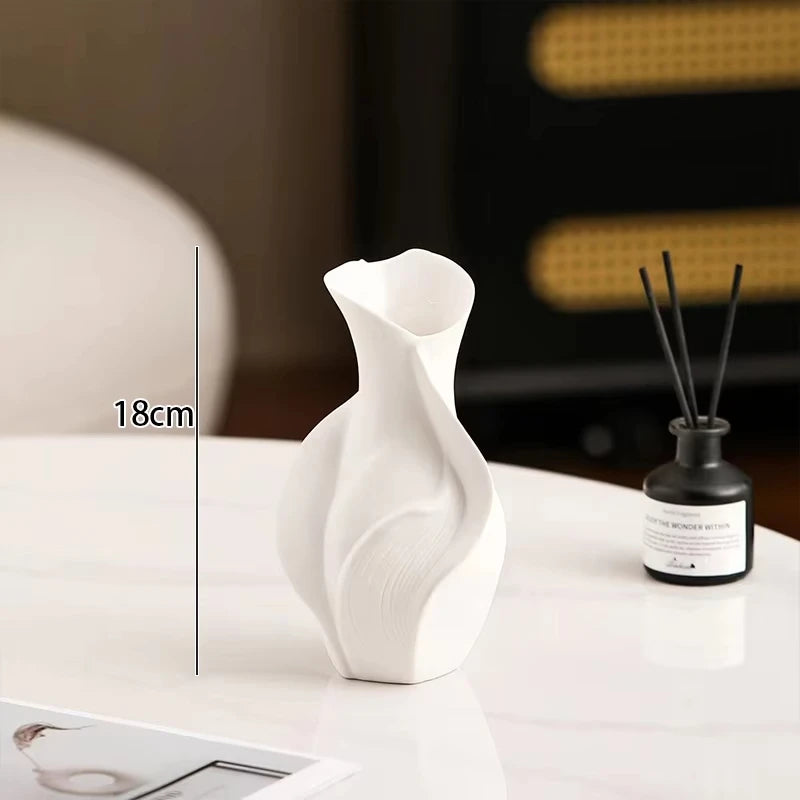 Nordic Abstract Ceramic Vase